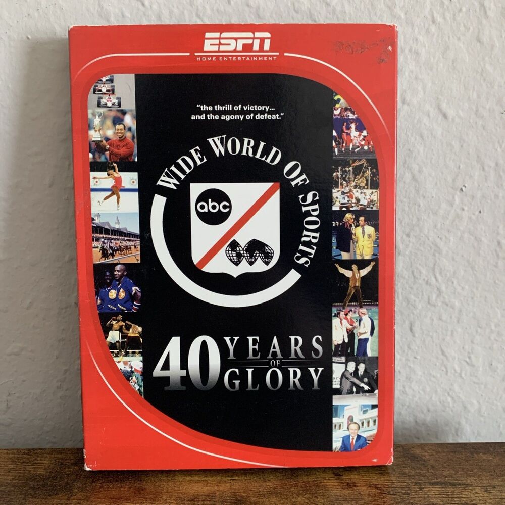 Wide World of Sports: 40 Years of Glory (DVD, 2007) LIKE NEW, ABC, ESPN
